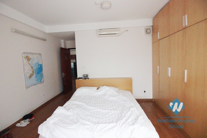 Large size apartment with 02 bedrooms for rent in Ba Dinh District, Hanoi